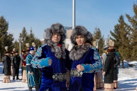 Елорданың мәдени ұйымдары «Ұлттық киім» күніне ауқымды флешмоб өткізді - фото 9