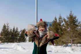 Елорданың мәдени ұйымдары «Ұлттық киім» күніне ауқымды флешмоб өткізді - фото 14