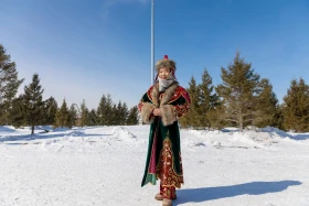 Елорданың мәдени ұйымдары «Ұлттық киім» күніне ауқымды флешмоб өткізді - фото 17