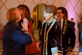 Бүркіт, асық, ұлттық би: Елшілер Наурызды қалай тойлады - фото 7