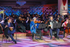 Бүркіт, асық, ұлттық би: Елшілер Наурызды қалай тойлады - фото 33