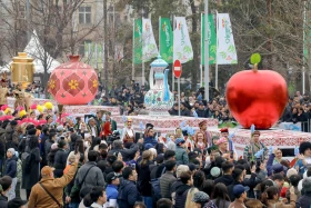 Наурыз с размахом празднуют алматинцы - фото 13