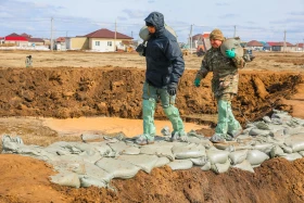 Как Жибек жолы защищают от большой воды - фото 33