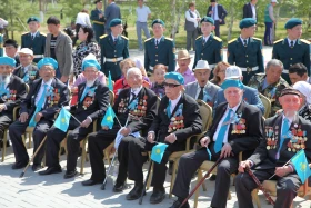 Кеңес Одағының Батыры, генерал-майор Иван Васильевич Панфиловқа ескерткіштің ашылу салтанаты. - фото 4