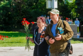 Алматылықтар Жеңістің 79 жылдығын тойлады - фото 3