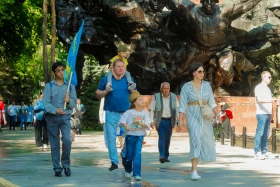 Алматылықтар Жеңістің 79 жылдығын тойлады - фото 5