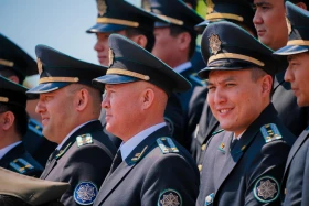 Алматылықтар Жеңістің 79 жылдығын тойлады - фото 15