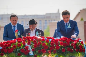 Шымкентте жеңісті жақындатқандарға пәтер кілті тапсырылды - фото 41