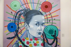 Астанада жас суретшілердің туындыларының көрмесі өтті - фото 14