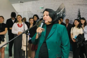 Астанада жас суретшілердің туындыларының көрмесі өтті - фото 22