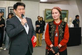 Астанада жас суретшілердің туындыларының көрмесі өтті - фото 25