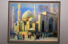 Астанада жас суретшілердің туындыларының көрмесі өтті - фото 29