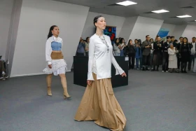 Астанада жас суретшілердің туындыларының көрмесі өтті - фото 30