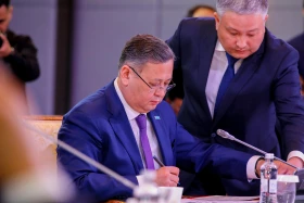 В Астане открылось заседание Совета министров иностранных дел государств - членов ШОС - фото 18