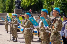 Мемлекеттік күзет қызметі сарбаздары әскери ант қабылдады - фото 1