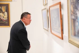 «Біріктіруші өнер: «Қазақстан-Үндістан» көрмесі - фото 8