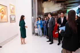 «Біріктіруші өнер: «Қазақстан-Үндістан» көрмесі - фото 11