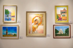 «Біріктіруші өнер: «Қазақстан-Үндістан» көрмесі - фото 34