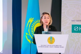 ШЫҰ делегаттарына Астанада өтетін Дүниежүзілік көшпенділер ойындарының сынақ нұсқасы көрсетілді - фото 9