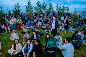 Астанада дрондар шоуын 100 мыңнан астам адам тамашалады - фото 11