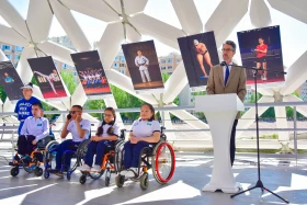 В Астане открылась выставка, посвященная паралимпийцам - фото 10