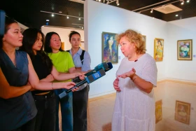 Ұлттық музейге 10 жыл: Қазақстандық суретшілердің туындылар жинағы жарық көрді - фото 14