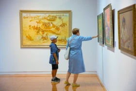 Ұлттық музейге 10 жыл: Қазақстандық суретшілердің туындылар жинағы жарық көрді - фото 15