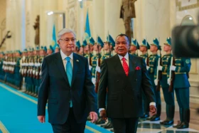Kassym-Jomart Tokayev met with the President of Congo, Denis Sassou-Nguesso, in Akorda. - photo 4