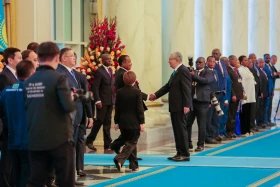 Kassym-Jomart Tokayev met with the President of Congo, Denis Sassou-Nguesso, in Akorda. - photo 5