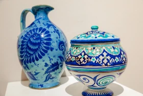 Астанада өзбек өнерінің көрмесі ашылды - фото 5