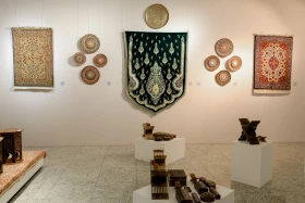 Астанада өзбек өнерінің көрмесі ашылды - фото 15