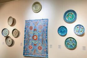 Астанада өзбек өнерінің көрмесі ашылды - фото 16