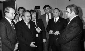 ҚазАқпарат тарихы: Басқарма отырысы - фото 6