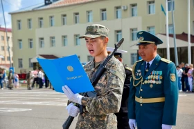 Астанада алғашқы әскери журналистер ант қабылдады - фото 8