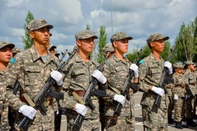 Астанада алғашқы әскери журналистер ант қабылдады - фото 13