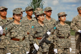 Астанада алғашқы әскери журналистер ант қабылдады - фото 15