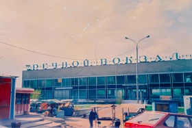 Өскемен қаласындағы өзен станциясы - фото 1