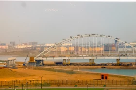 Астанадағы Арқар көпірінің құрылысы - фото 2