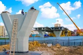 Астанадағы Арқар көпірінің құрылысы - фото 8