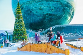 Астанадағы жаңа жылдық көңіл-күй - фото 1