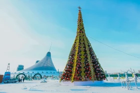 Астанадағы жаңа жылдық көңіл-күй - фото 8