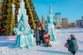 Астанадағы жаңа жылдық көңіл-күй - фото 10