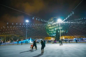 Астанадағы жаңа жылдық көңіл-күй - фото 16