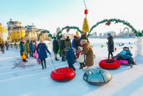 Астанадағы жаңа жылдық көңіл-күй - фото 17