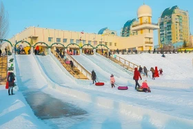 Астанадағы жаңа жылдық көңіл-күй - фото 18