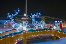 Астанадағы жаңа жылдық көңіл-күй - фото 25