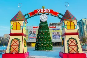 Астанадағы жаңа жылдық көңіл-күй - фото 34