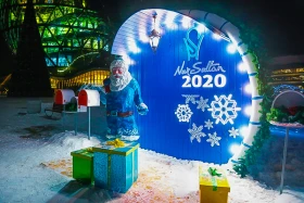 Астанадағы жаңа жылдық көңіл-күй - фото 35