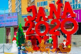 Астанадағы жаңа жылдық көңіл-күй - фото 36