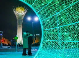 Астанадағы жаңа жылдық көңіл-күй - фото 41
